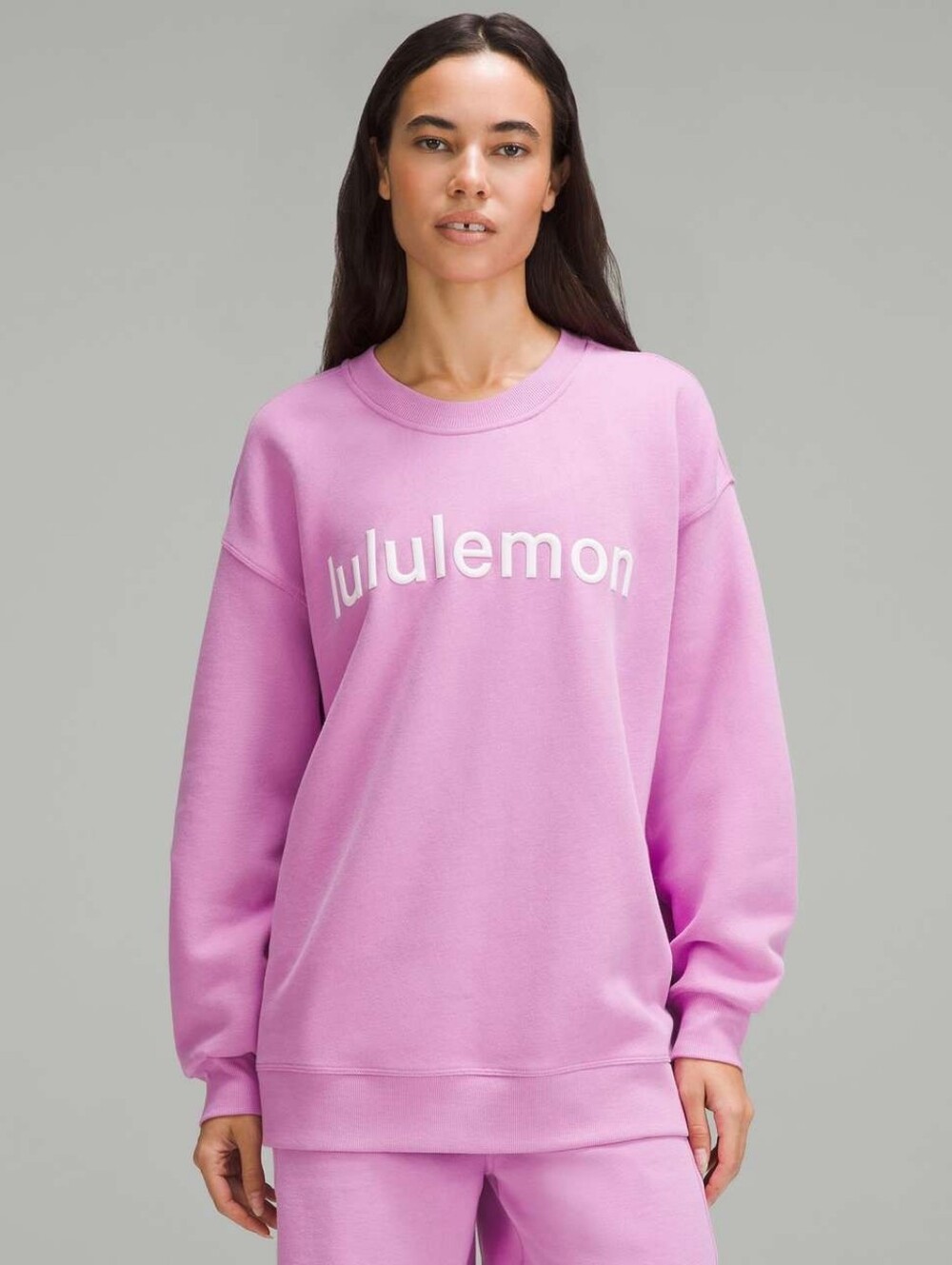 EUC Lululemon Perfectly Oversized Crew Fleece
